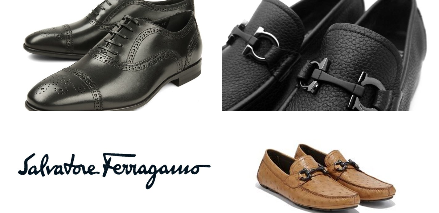 紳士靴フェラガモ-